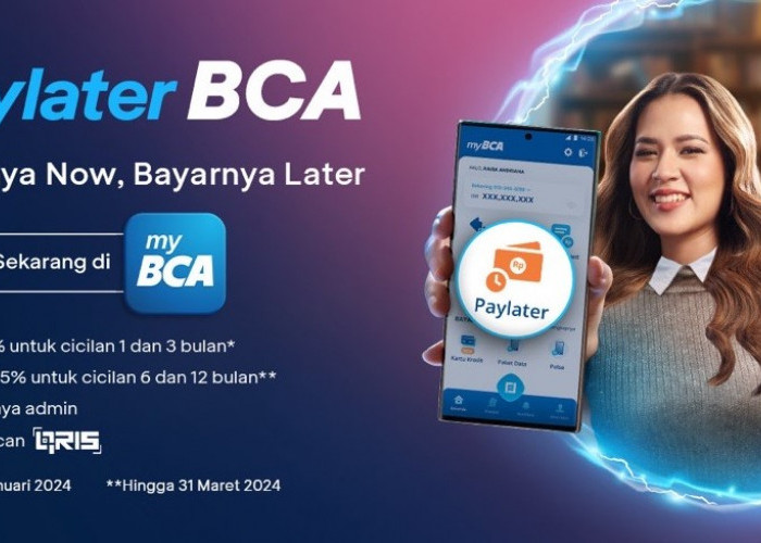 Buruan! BCA Resmi Luncurkan Paylater, Tawarkan Promo Khusus Bunga 0 Persen