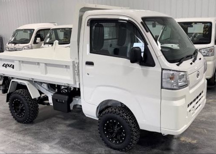 Usung Mesin 3 Silinder, Daihatsu Hijet HD Dump Truck Mini Buatan Toyota Ini Sangat Cocok untuk Usaha 