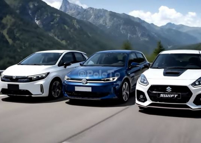 Perbandingan Tiga Mobil Kompak, Honda Jazz, Suzuki Swift dan Volkswagen ID Polo, Mana Paling Masuk Akal?