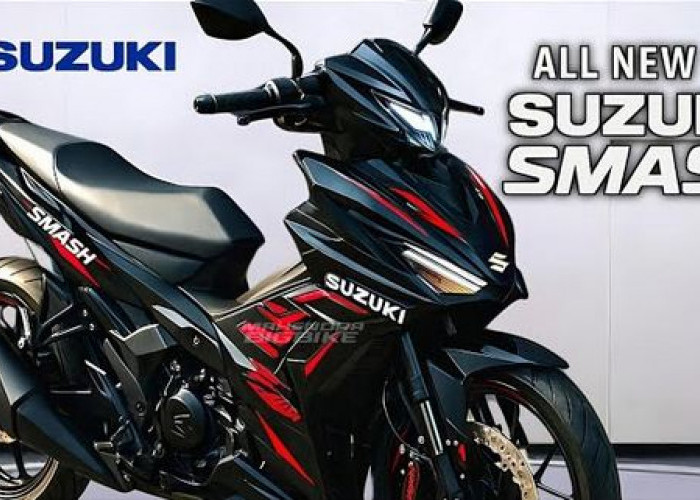 Motor Bebek Paling Mantab! All New Suzuki Smash 2026 Resmi Muncul Lagi, Desain Keren dan Harga Ramah 