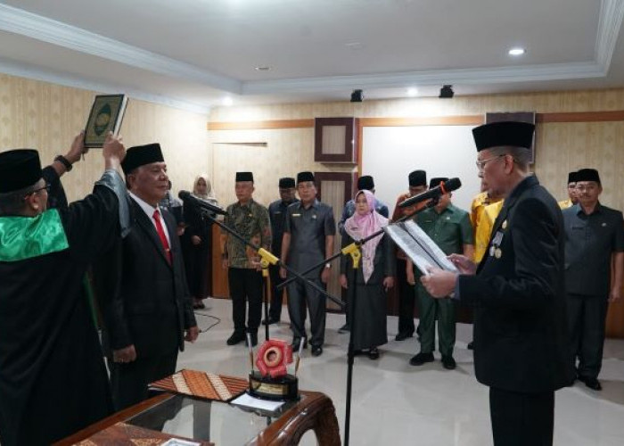 Mantan Sekda Bengkulu Utara Dilantik Jadi Kepala BPKAD Provinsi Bengkulu 
