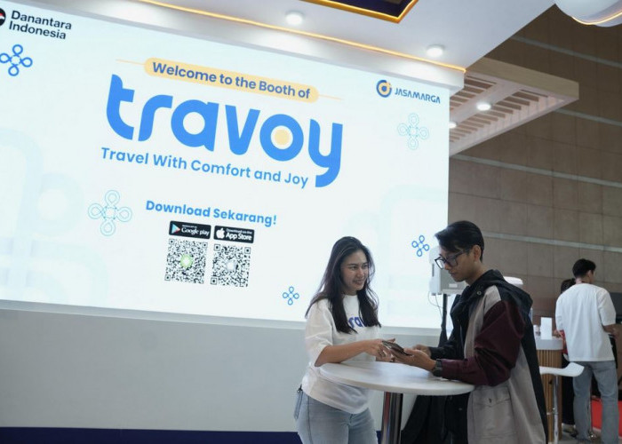 Jasa Marga Perkenalkan Aplikasi Travoy di IIMS 2026, Siap Dukung Perjalanan Mudik Lebaran