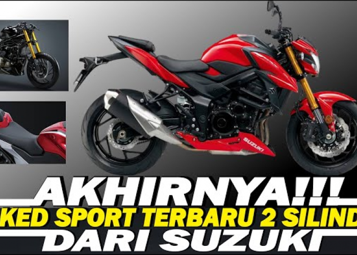 Akhirnya, Naked Sport Terbaru 2 Silinder dari Suzuki Terungkap! Akankah Masuk Indonesia?