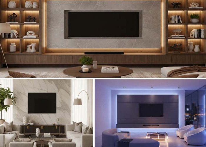 5 Ide Wall Panel Ruang TV yang Bikin Dinding Jadi Estetis dan Berkarakter