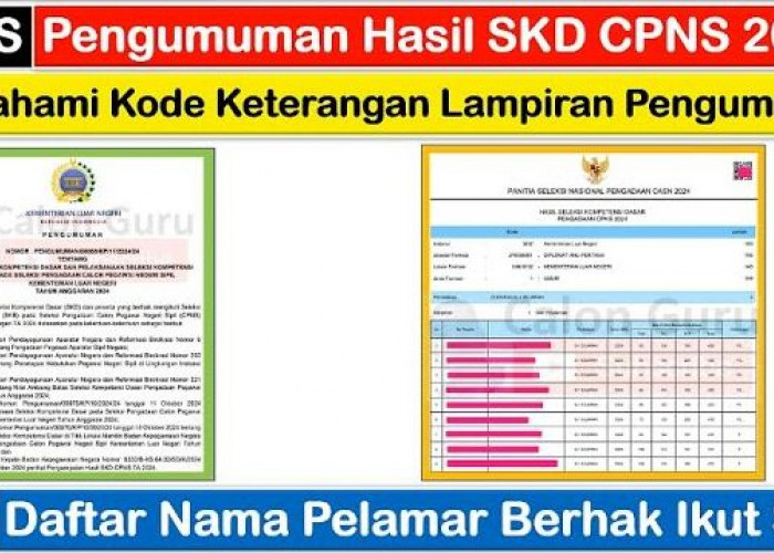 Hasil Tes SKD CPNS 2024 Resmi Diumumkan, Begini Cara Mengeceknya