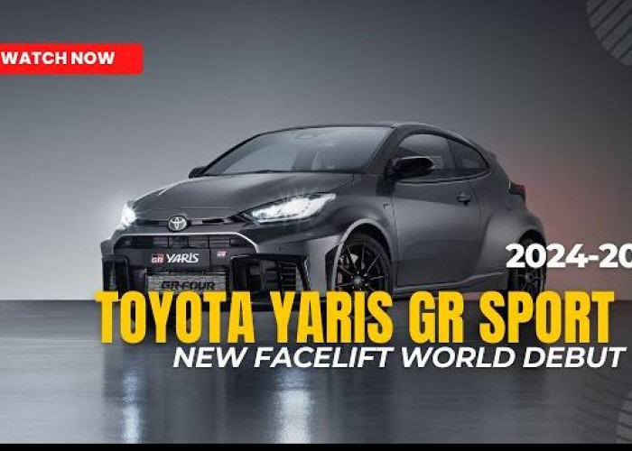 Debut Toyota Yaris GR Sport Facelift Terbaru, Performa Terbaik, Respon Cepat, Ciptakan Kenyamanan Berkendara 