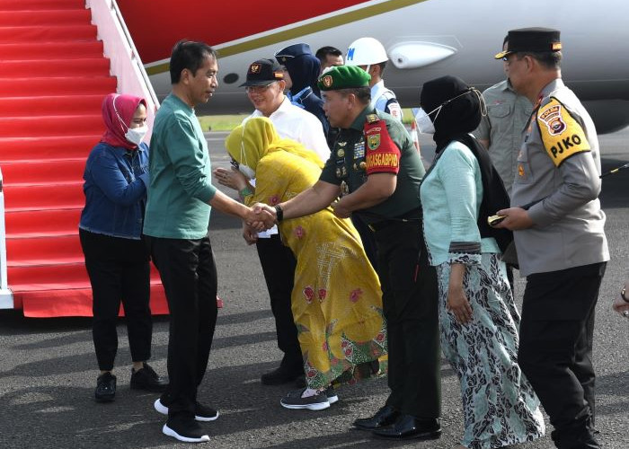 Jokowi ke Bengkulu, 3.000 Personel Gabungan TNI dan Polri Diterjunkan