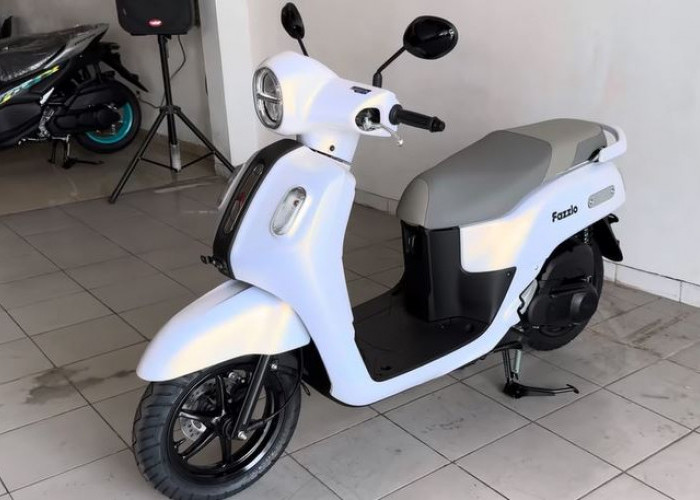 Yamaha Fazzio Lux 2025 Putih Rilis! Lawan Baru Honda Scoopy 2025