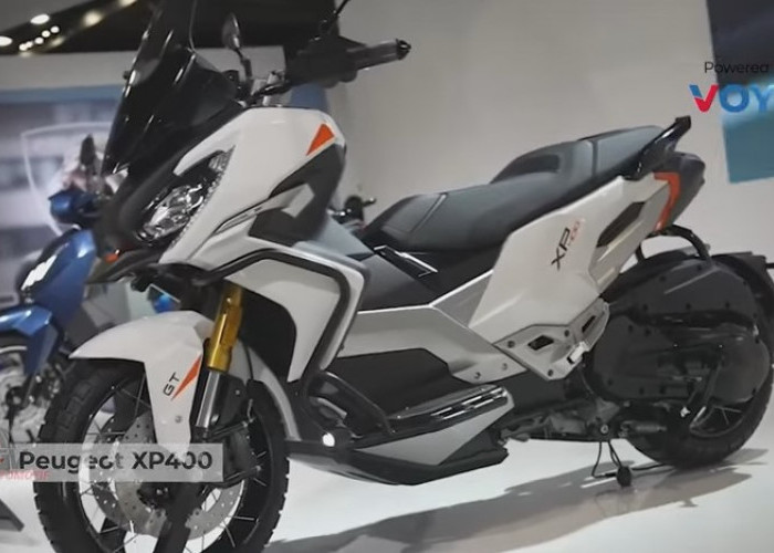 Peugeot Motorcycle Rilis Skutik Adventure XP 400 GT, Fitur Mewah, Harga Membuat Resah