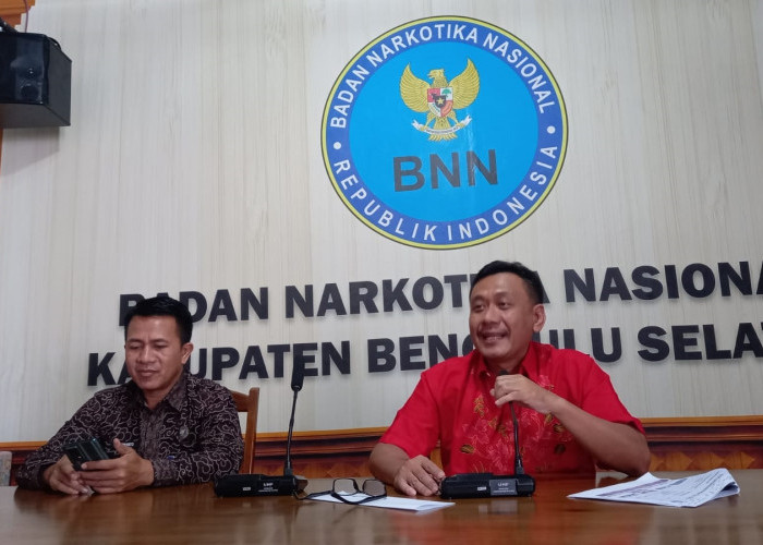 BNNP Bengkulu Bekuk 20 Tsk Narkotika dan Sita 210 Kg Ganja
