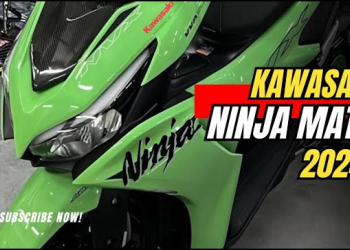 Kawasaki Resmi Luncurkan Ninja Matic Bermesin 300 CC, Siap Jegal Dominasi Yamaha XMAX dan Forza