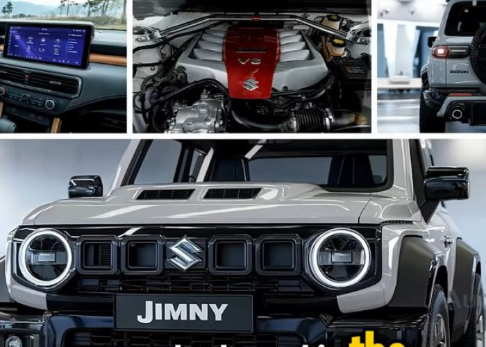 Suzuki Jimny 2026 Bikin Heboh! Upgrade Tersembunyi yang Tak Disangka-Sangka
