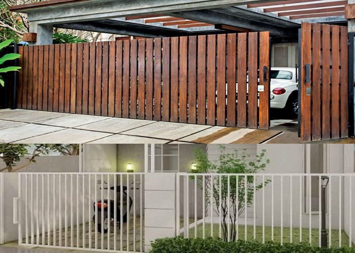 Inspirasi Pagar Rumah Minimalis Modern yang Simpel tapi Bikin Fasad Makin Estetik