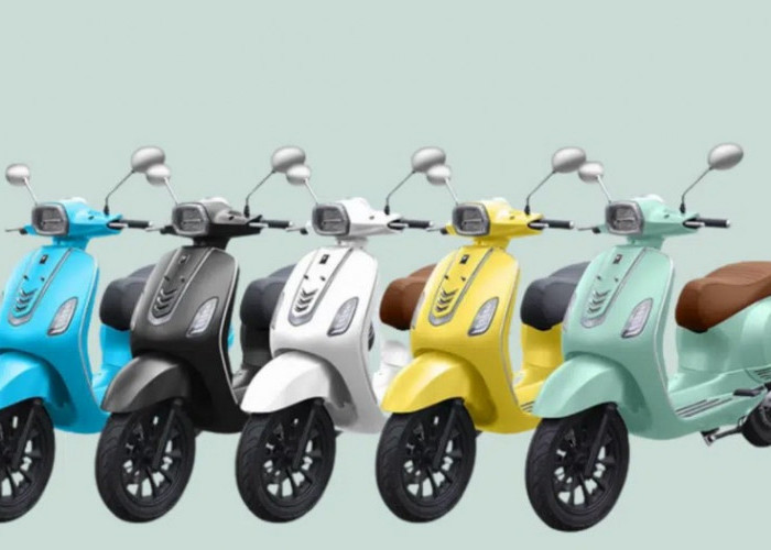 Desain Cantik, Sepeda motor listrik Zuzu Smoot Sedia 5 Varian Warna, Harga Ramah di Kantong