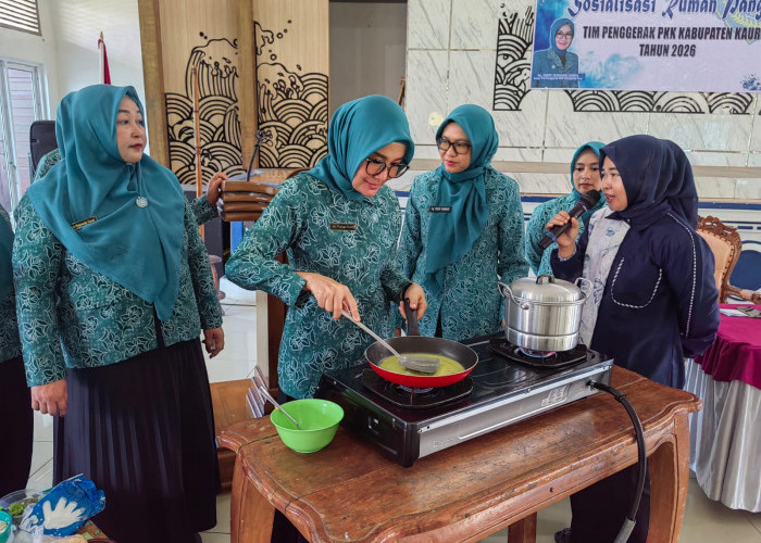 Dorong Anggota Jadi Pelopor, PKK Kaur Sosialisasi Rumah Pangan