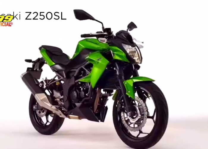 Kawasaki Hadirkan Z250 SL, Motor Sport Naked Harga Terjangkau