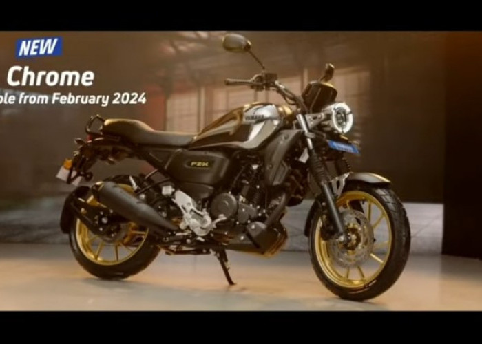 Yamaha FZX Chrome, Motor Naked Baru Bergaya Retro, Cocok untuk Berjiwa Muda