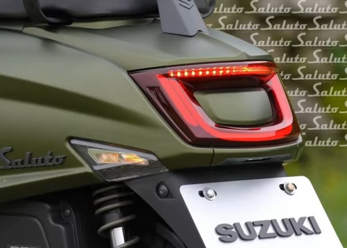 Suzuki Saluto 125 cc, Skutik Desain Vespa Bergaya Retro, Kapan Masuk ke Indonesia?