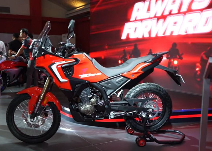 QJ Motor Turino 250 DX Resmi Mengaspal di Indonesia, Motor Adventure 250 cc Harga Rp47,99 Juta di IIMS 2026