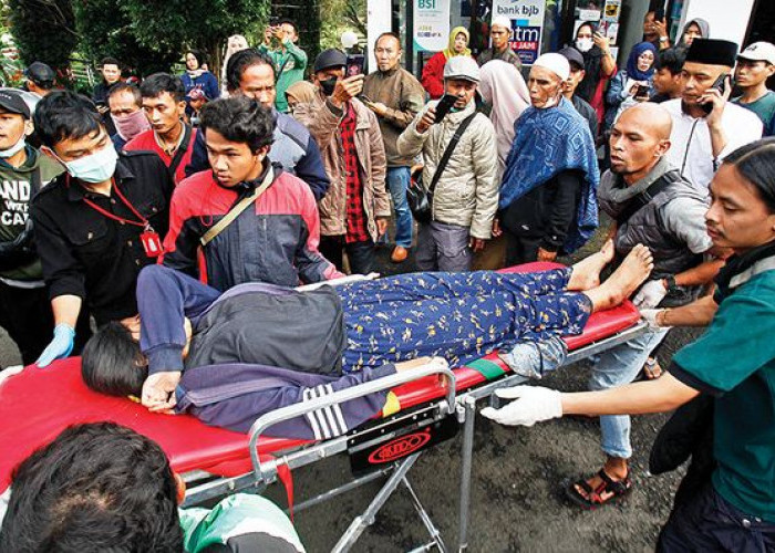 Gempa Cianjur: 162 Orang Meninggal Dunia, 326 Terluka, 2.345 Bangunan Rusak Berat