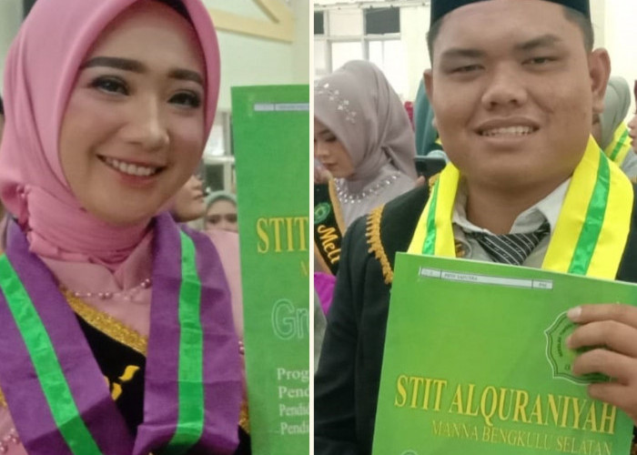 Dua Mahasiswa STIT-Q Bengkulu Selatan Nyaris Lulus dengan IPK Sempurna