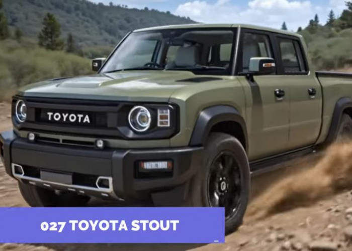 Toyota Stout Siap Bangkit, Pikap Legendaris Hadir Kembali dengan Konsep Modern
