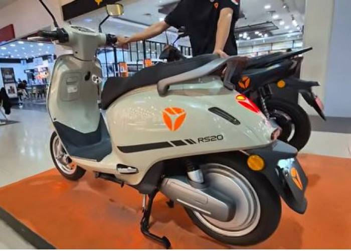 Harga Rp16 Jutaan Masih Kena Diskon! Yadea RS20, Motor Listrik Retro Murah dengan Fitur Modern
