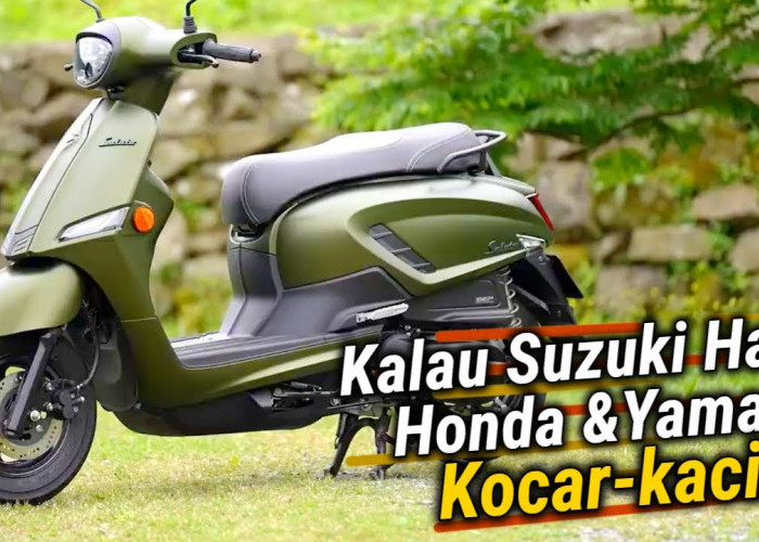 Suzuki Saluto Masuk Indonesia, Yamaha Filano dan Honda Stylo Bisa Merana, Ini Alasannya