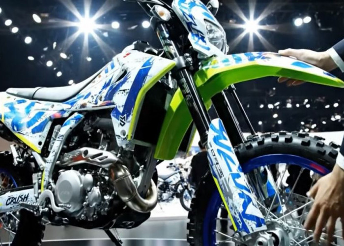 Suzuki DR-Z4SM Debut di IIMS 2026, Supermoto 398 CC Tampil Gagah dan Sporty