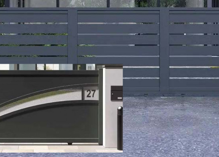 Inspirasi Pintu Pagar Dorong Minimalis Modern: Warna Elegan, Bahan Tahan Lama, dan Plus Minus Wajib Diketahui