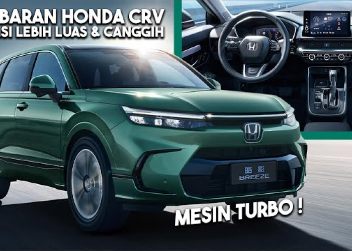 Honda Rilis Kembaran CR-V, Dimensi Lebih Luas, Fitur Lebih Canggih 