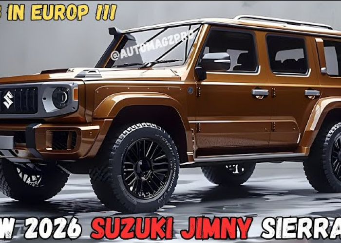  Wow...Suzuki Jimny Sierra 4x4 Bakal Usung Mesin Powertrain Hybrid? 