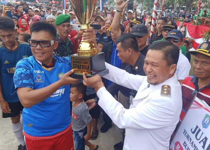 Turnamen Sepak Bola Bupati Kaur Cup, Tanjung Kemuning Juara, Pertandingan Berlangsung Seru