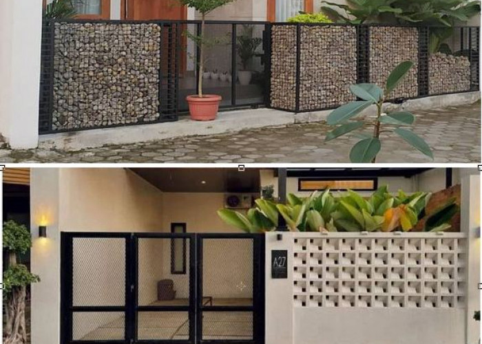 Model Pagar Rumah Sederhana tapi Cantik, Inspirasi Hunian Lebih Menarik dan Elegan