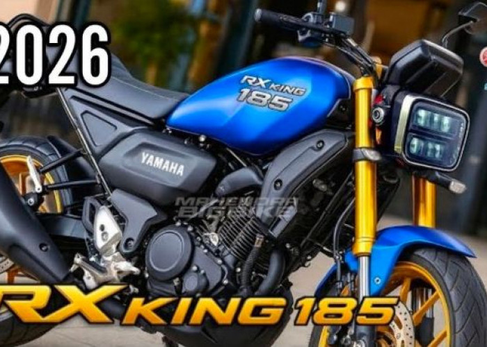 Sangar Abis! Yamaha RX King 155 VVA 2026 Dikabarkan Hadir, Usung Desain Retro Modern dan Mesin 4-Tak