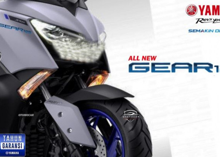 Yamaha Gear 125 2025 Tampil Beda, Hadirkan 3 Varian Warna