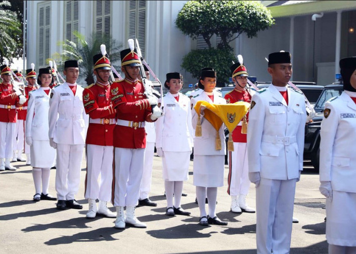 Keren, Pelajar Kaur dan Kepahiang Wakili Bengkulu Jadi Pasukan Pengibar Bendara di Istana Negara