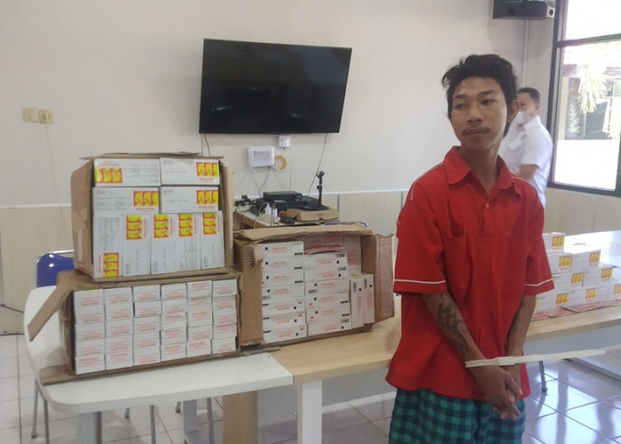 Polda Bengkulu Bekuk Pedagang Nyambi Jual Samcodin, 18.000 Pil Disita 