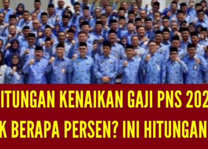 Perhitungan Kenaikan Gaji PNS 2025! Berapa Persen? Ini Perhitungannya