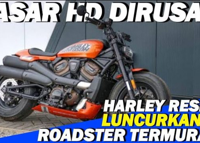 Harley Davidson Resmi Luncurkan Roadster Termurah, X350 Dipasarkan Cuma 75 Juta, Pesaing Royal Enfield 