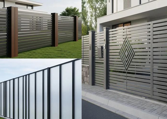 Kombinasi Estetika dan Keamanan, Ini 7 Inspirasi Pagar Baja Ringan Minimalis Modern 2026