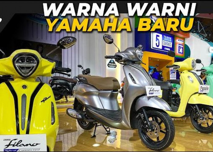 Bukti Ketangguhan Yamaha di Industri Speda Motor, Ragam Warna Baru Pada Filano, Fazio Hingga Xmax