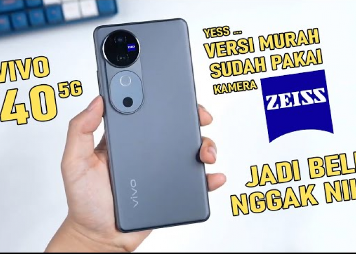 Vivo V40 5G Pakai Kamera ZEISS, Berikut Spesifikasi dan Harga Terbarunya 