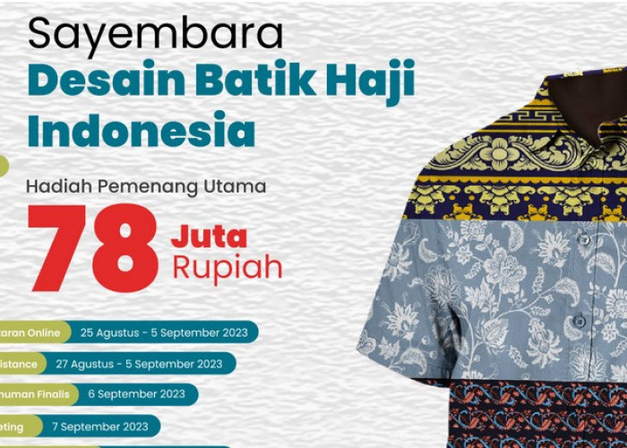 Kemenag Gelar Sayembara Desain Batik Haji Indonesia Tahun 2024, Pemenang Utama Rp 78 Juta