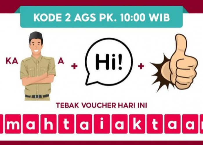 VALID! Ini Jawaban Kode Voucher Badai Shopee Rabu 2 Agustus 2023, Dapatkan Diskon Belanja 100 Persen