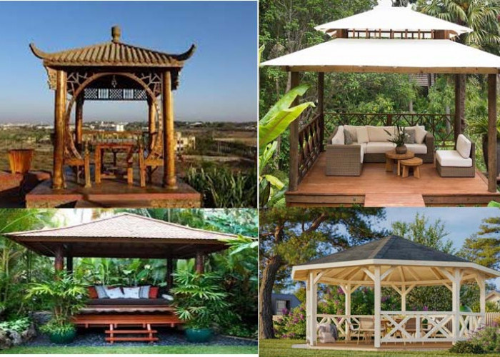 Inspirasi Bangun Gazebo Dilahan Sempit, dan Rekomendasi Gaya Gazebo Unik Yang Makin Buat Rumah Makin Cantik