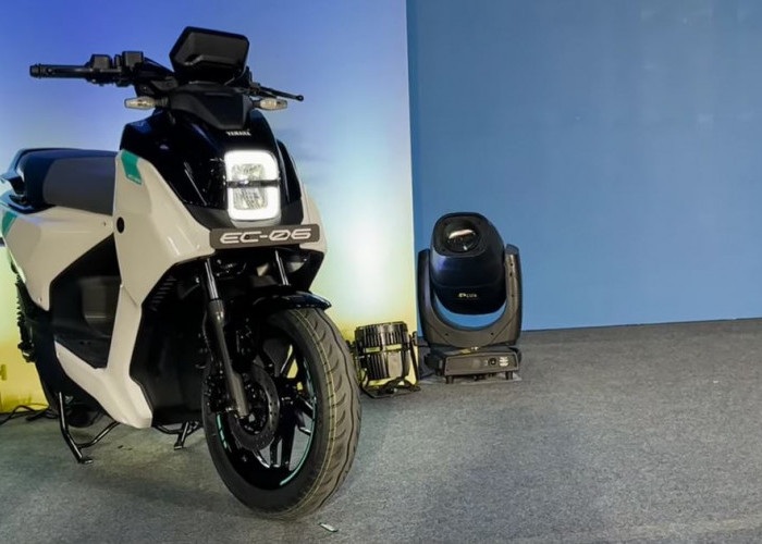 Produksi Skuter Listrik Yamaha EC-06 Sudah Dimulai, Pesaing  Matik Listrik Honda dan Suzuki