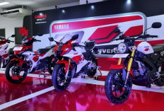 Harga 4 Model Motor Yamaha Edisi Spesial Perayaan 70 tahun! Aerox Alpha Turbo, MK King, XSR, dan R15