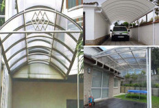 7 Inspirasi Kanopi Lengkung Modern 2026, Bikin Fasad Rumah Makin Estetik dan Fungsional