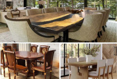 Inspirasi Model Meja Makan Kayu Jati yang Elegan dan Mewah untuk Hunian Modern